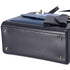 Christian Dior Lady Dior Medium Bag Handbag Black Blue Calf Skin